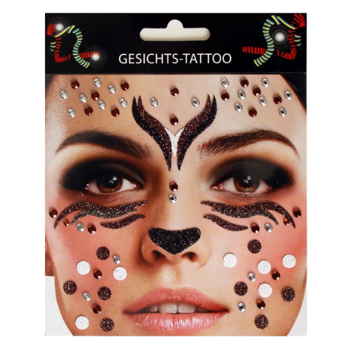 PXP Professional Colours Face Tattoo Sticker Deer