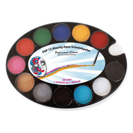 PXP Professional Colours Facepaint Palette Basic