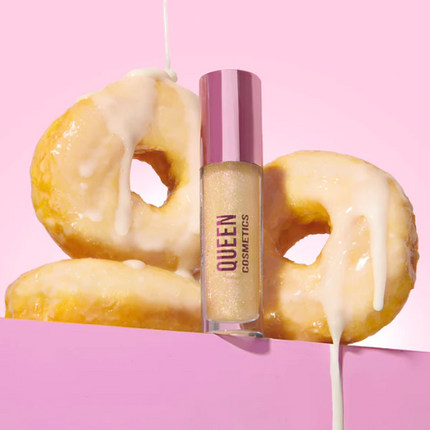 Queen Cosmetics Shimmer Mega Volume Lip Enhancer Glazed Donut