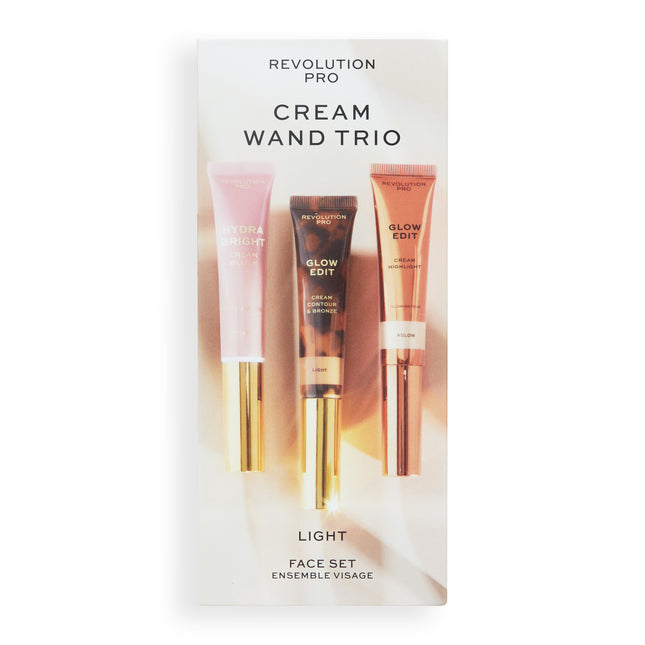 Revolution Pro Cream Face Wand Trio Light