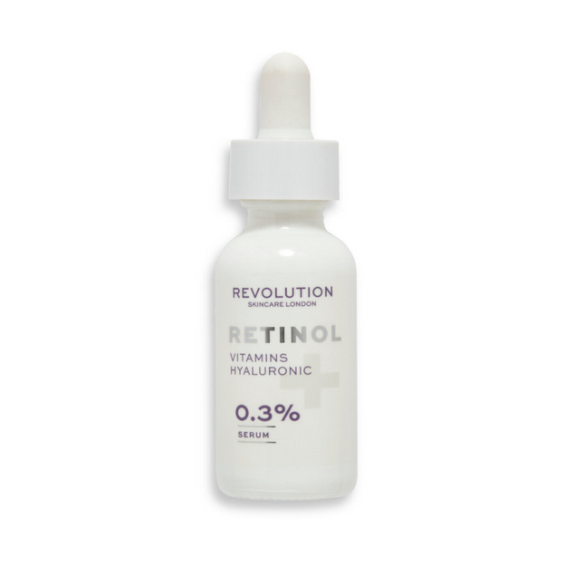 Revolution Skincare 0.3% Retinol with Vitamins & Hyaluronic Acid Serum