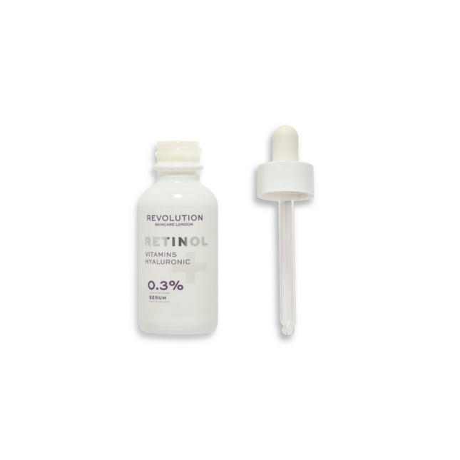 Revolution Skincare 0.3% Retinol with Vitamins & Hyaluronic Acid Serum