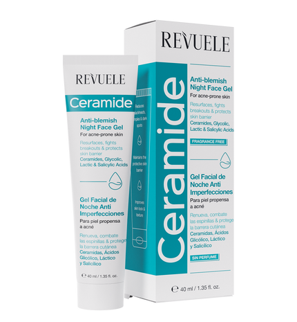 Revuele Ceramide Anti Blemish Night Face Gel