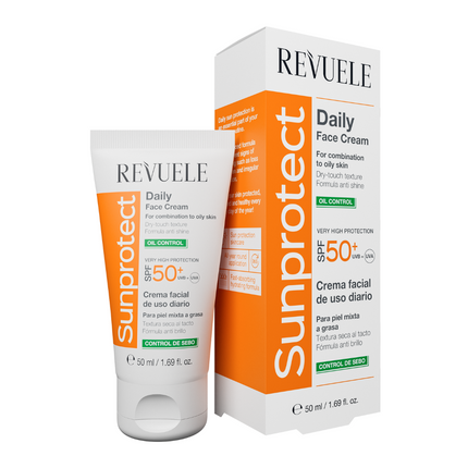 Revuele Sunprotect Daily Face Cream Oil Control SPF50+