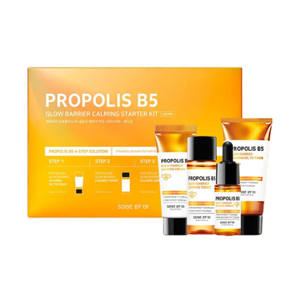 Some By Mi Propolis B5 Glow Barrier Calming Starter Kit