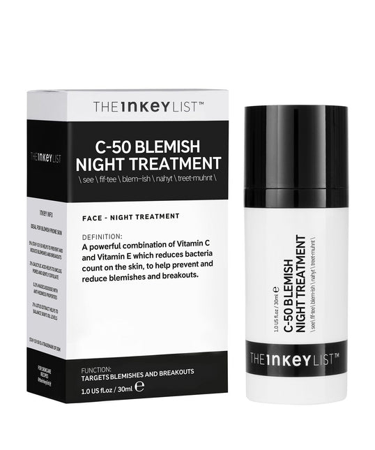 The Inkey List C-50 Blemish Night Treatment