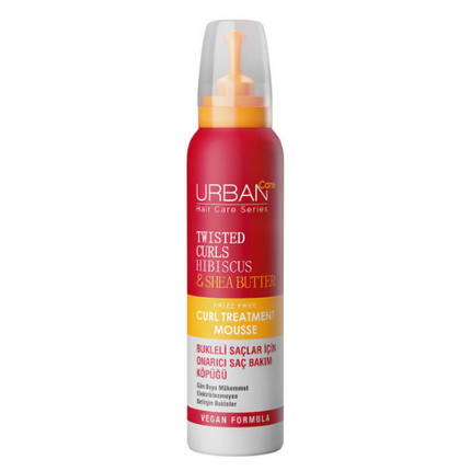 Urban Care Twisted Curls Hibiscus & Shea Butter Curl Treatment Mousse