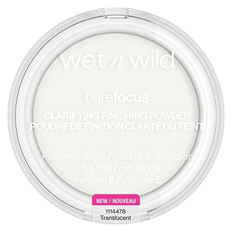 Wet n Wild Bare Focus Clarifying Finishing Powder Translucent